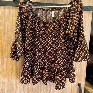 Boho flowy blouse
